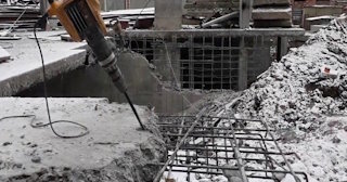 Демонтаж монолитного перекрытия в Баксане - Профессиональная разборка от 831 руб.