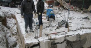 Демонтаж старого фундамента Баксан, цена от 2960 руб.